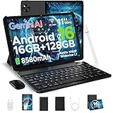 DOOGEE U11 Android 16 AI Tablet 11 Zoll, 16GB+128GB (2TB TF) Gaming Tablets,...