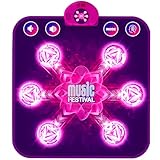 LEAPRCSTORE Tanzmatte für Kinder ab 4-12 Jahre Mädchen, Musikmatte mit 6...