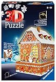 Ravensburger 3D Puzzle 11237 - Lebkuchenhaus Night Edition - LED beleuchtetes...