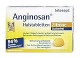 tetesept Anginosan Halstabletten Zitrone - zuckerfrei – Halsschmerztabletten...