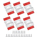 6 Stück Ultradünne Türmagnete, Magnetverschluss, magnetische Türverschlüsse...