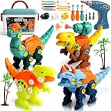 Akokie Dinosaurier Spielzeug ab 3 4 Jahre Jungen Mädchen mit Dinosaurier...