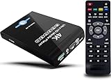 4K 60Hz UHD Media Player & HDD Enclosure 2-in-1,Play H.265/HEVC H.264/AVC MP4...