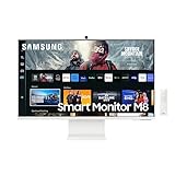 Samsung M80C Smart Monitor, 32 Zoll, 4K UHD, 60 Hz, Inkl. Webcam, Bildschirm mit...