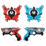 OKKIDY Infrarot Laser Tag Set, 2 Pistole LaserTag-Blaster für Kinder 6+ Jungen...