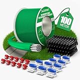 DazSpirit 100m Begrenzungskabel Mähroboter + 50 Erdnägel + 10 Kabelverbinder +...