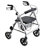 Trendmobil Leichtgewichtrollator LR 56 nur 6,7 kg Rollator inkl. Korb und...