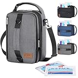 Lifewit Erweiterbare Lunchtasche, Tragbare Kühltasche Klein mit Schultergurten...