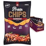 Nanosupps – BBQ 7 x 40g Chips - Eiweiss Chips mit 21% Protein - Protein Chips...