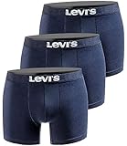 Levi's Herren Boxershort Print Limited Navy Edition 3er Pack - Navy New One -...