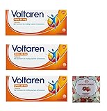Voltaren Dolo Schmerztabletten Set mit 3 x 20 Tabletten inkl. Granatapfel...