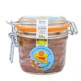 Sardellenfilets in Olivenöl im luftdichtem Glas 220 gr