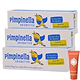 Pimpinella Anisbutter Creme 3x 8 ml I Sanfte Pflege für empfindliche...