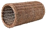 Weidentunnel für Kleintiere, für Kaninchen (Durchmesser 20 cm/Länge 38 cm)