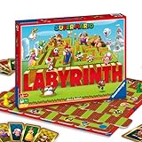 Ravensburger Familienspiel 26063 - das Verrückte Labyrinth Super Mario - mit...