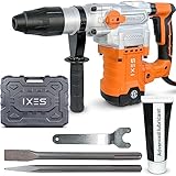 IXES Bohrhammer IX-DB1600Max | 2in1 Funktion (Schlagbohren & Meißeln) | 1600W...