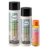 Balea Professional 3er-Set Haarpflege für geschädigtes Haar: Shampoo PLEX CARE...