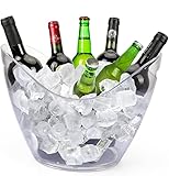 ZBPASL 8L Eiseimer Champagner Eimer,Eis Eimer,Weinkühler Sektkühler,große...