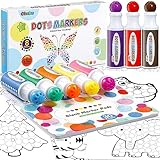 Ohuhu Auswaschbar Bingo Dabbers, 8 Farben Dot Marker für Kleinkinder (40 ml)...