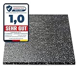 Floordirekt Premium Antivibrationsmatte 60x60cm - Made in Germany - für...