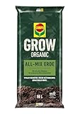 COMPO GROW ORGANIC All-Mix Erde 50L - Hanferde zum Anbau von Cannabis Indoor &...