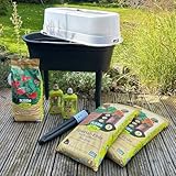 Pflanzen Kölle Kunststoff-Hochbeet Starter-Set oval, 80 x 40 x 84 cm