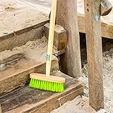 Antikas - Kinder-Straßenbesen, Besen als Gartengerät, Nylonbesen mit...