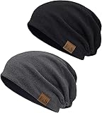 iParaAiluRy Beanie Herren - Strickmütze Herren Mütze Winter Herbst...