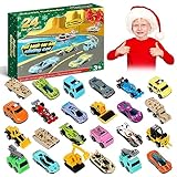 Yamepuia Adventskalender 2023 Kinder, Adventskalender Autos für Jungs Auto...