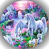 Tortenaufleger Geburtstag Party Tortenbild Oblate Pferde T19