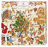 Niederegger Mini Wichtelwerkstatt Adventskalender mit Schokolade 168g