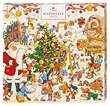 Niederegger Mini Wichtelwerkstatt Adventskalender mit Schokolade 168g