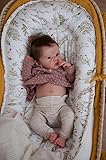Anano Gewicht Reborn Baby Vollsilikon Lebensecht Mädchen 45 cm Reborn Baby...