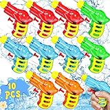 Vautvis Mini Wasserpistole Klein, 10 Stück Kleine Wasserpistole Kinder Ab 2 3,...