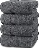 Utopia Towels - 4er-Pack Badetücher Set Premium 100% ringgesponnene Baumwolle...