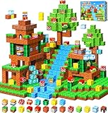 LUVTOY Magnetische Bausteine - 108 Teile Magnetbausteine Kinder - Magnetische...