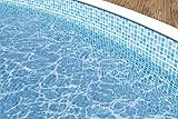 poolomio® Poolinnenfolie für Rundbecken Mosaik Ø 360 x 120 cm | 0,3 mm