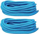FreeTec 2tlg Bootsseil Boot Fenderleine Nylon Dockline Festmacherleine...