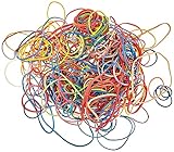 Apli Elastische Gummibänder, 100 g Beutel, Gummiringe, Tüte, bunt, 4 cm lang,...
