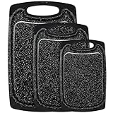 Smyidel 3 Stück Premium Schneidebrett, Schneidebrett...