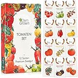 Tomaten Samen Set : 12 Sorten Tomatensamen Set für Garten und Balkon –...