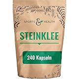 Steinklee Kapseln – 240 Kapseln - Vegan - Frei von Zusatzstoffen – 900 mg...