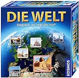 KOSMOS 691882 Die Welt, Geografie Spiel, Familienspiel für 2-6 Spieler, ab 10...