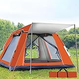 Camping Zelt Wurfzelt 4/10 Personen Sofortzelt Pop Up Strandzelt Kuppelzelt...
