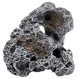 Cavity Stone Dark 1, 16 x 8 x 16 cm, Dekoration für Aquarien