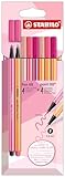 Premium-Filzstifte & Fineliner - STABILO Pen 68 & STABILO point 88 - Shades of...