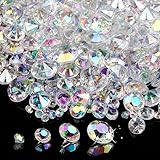 Mbsomnus 5000 Stück Diamanten Deko, Dekosteine Durchsichtig Streudeko Diamanten...
