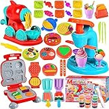 MUOIVG 51 Stück Knete Dough Set für Kinder, Kitchen Creations Nudelmaschine...