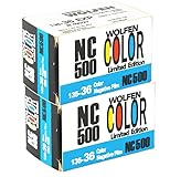 original WOLFEN (ORWO) NC500 Color Kleinbildfilm 400 ASA Doppelpack 2 x 36...