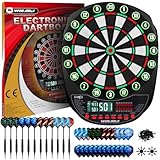 WIN.MAX Elektronische Dartscheibe Profi Set 34 Games mit 354 Varianten 3...